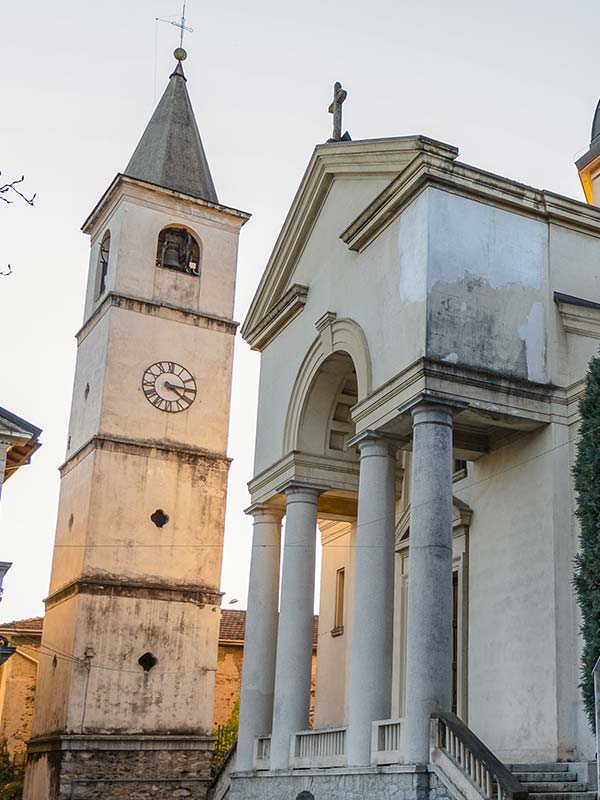 Chiesa di Vergano campanile