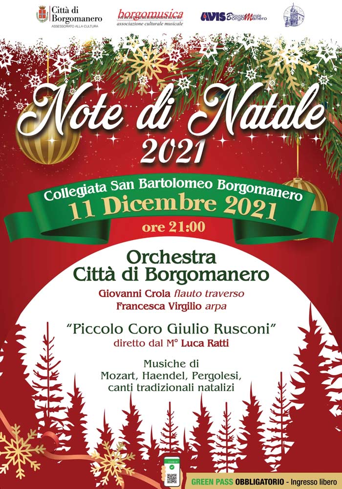 Note di Natale Piccolo Coro Giulio Rusconi